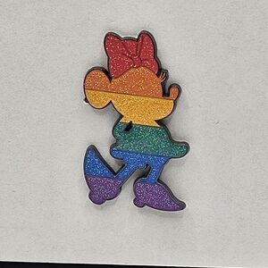 Disney Rainbow Glitter Character Pin